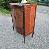 Armoire ancien meuble télé style Louis XV