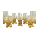 Glasses 1965-1970 in the style of Murano