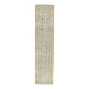 1970s Turkish Oushak Wool Distressed Rug 81x352
