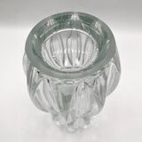 Sklo union vase • rosice glassware • design jan schmid • 1960 • pressed glass