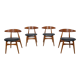 Chaises de salle à manger danoises ch33 du milieu du siècle par Hans J. Wegner pour Carl Hansen & Son