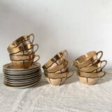 Vintage fine porcelain teacups from Japan