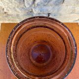 Handcrafted Blown Glass Vase from the 70s