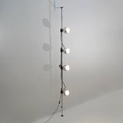 Lampe de sol chrome allant du sol au plafond, années 1970
