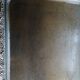 Large silver metal top