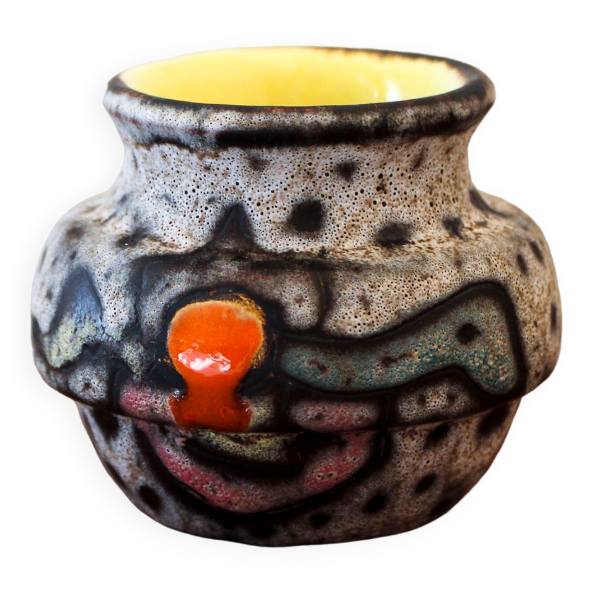 Ceramic vase Marius Bessone Vallauris