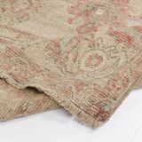 Oushak Vintage Wool Carpet