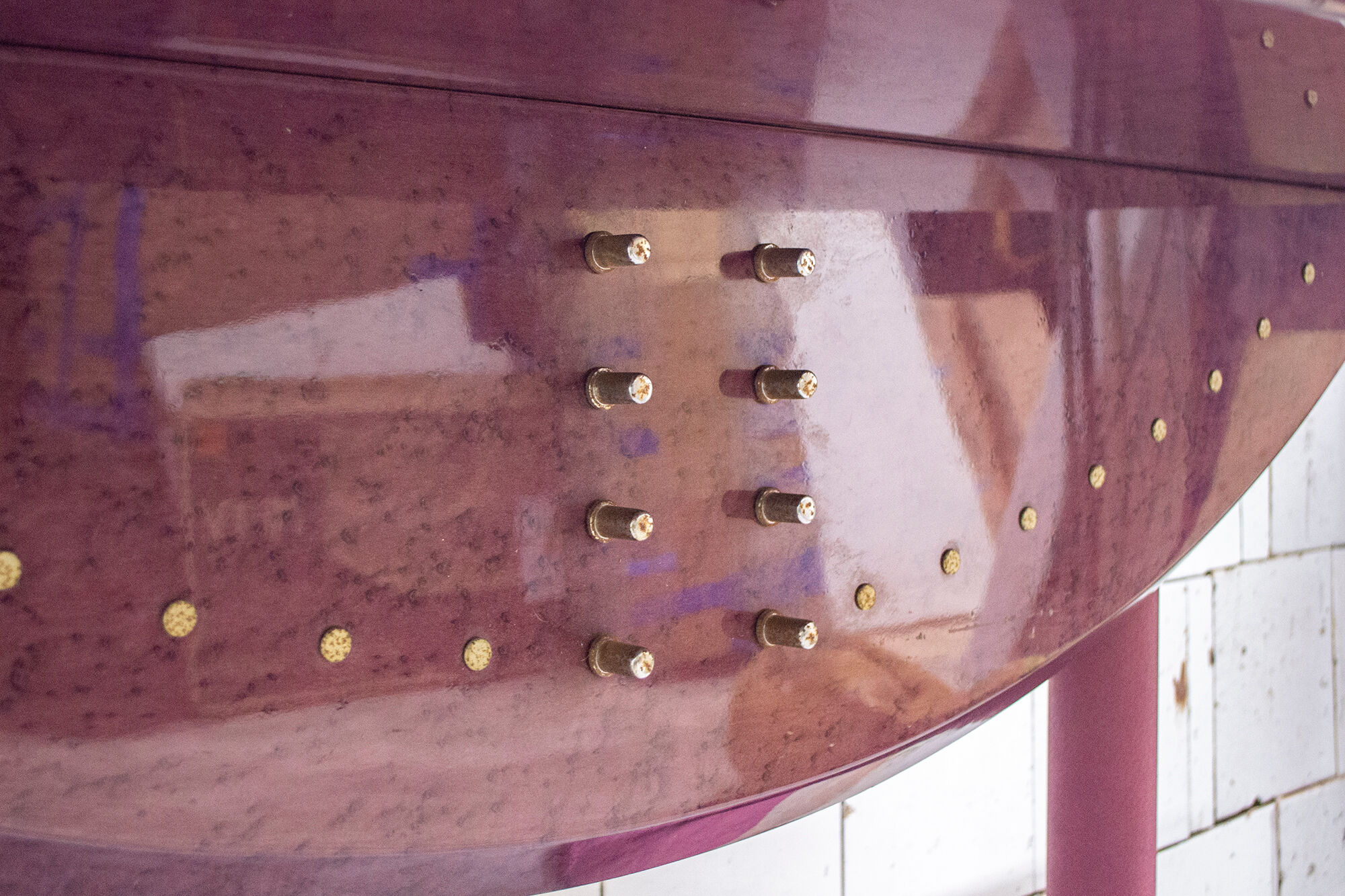 Console avec miroir postmoderne par Saporiti Italia, années 80