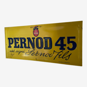 Ancienne publicité Pernod 45 signé Pernod Fils