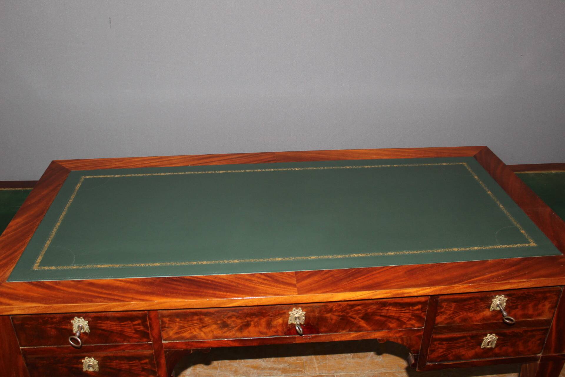 Restoration desk in mahogany, early 19th century