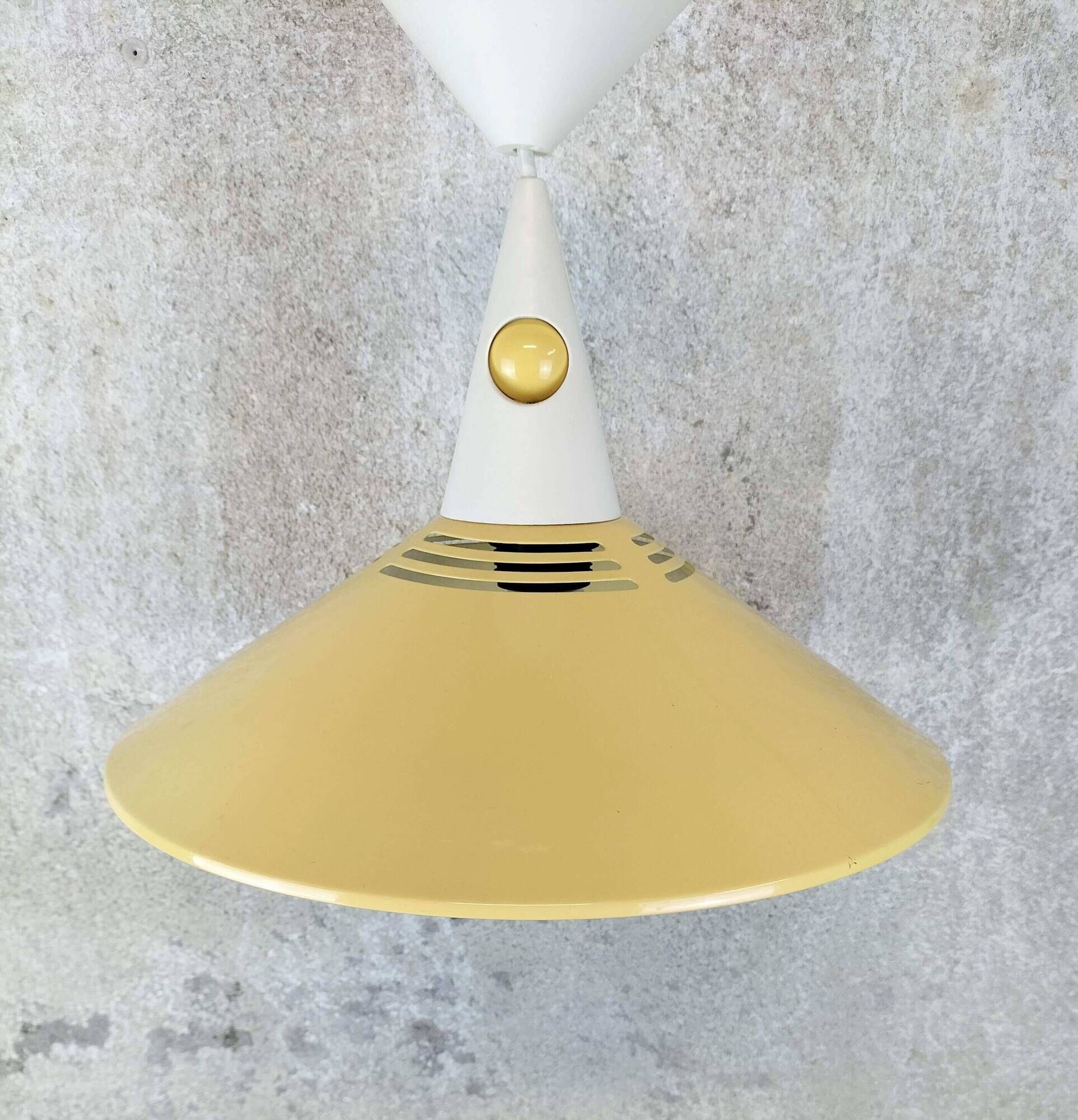 Suspension vintage de style Memphis