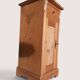 Pair of moulded light wood bedside tables.