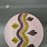 Hand painted porcelain trivet MBFA Pornic model Fantasia