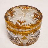 Bohemian glass box Czech Republic 1960s