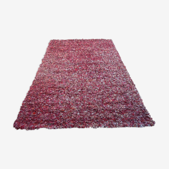 Leather carpet Toulemonde Bochard 170 X 240cm