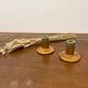Pair of ceramic candlesticks