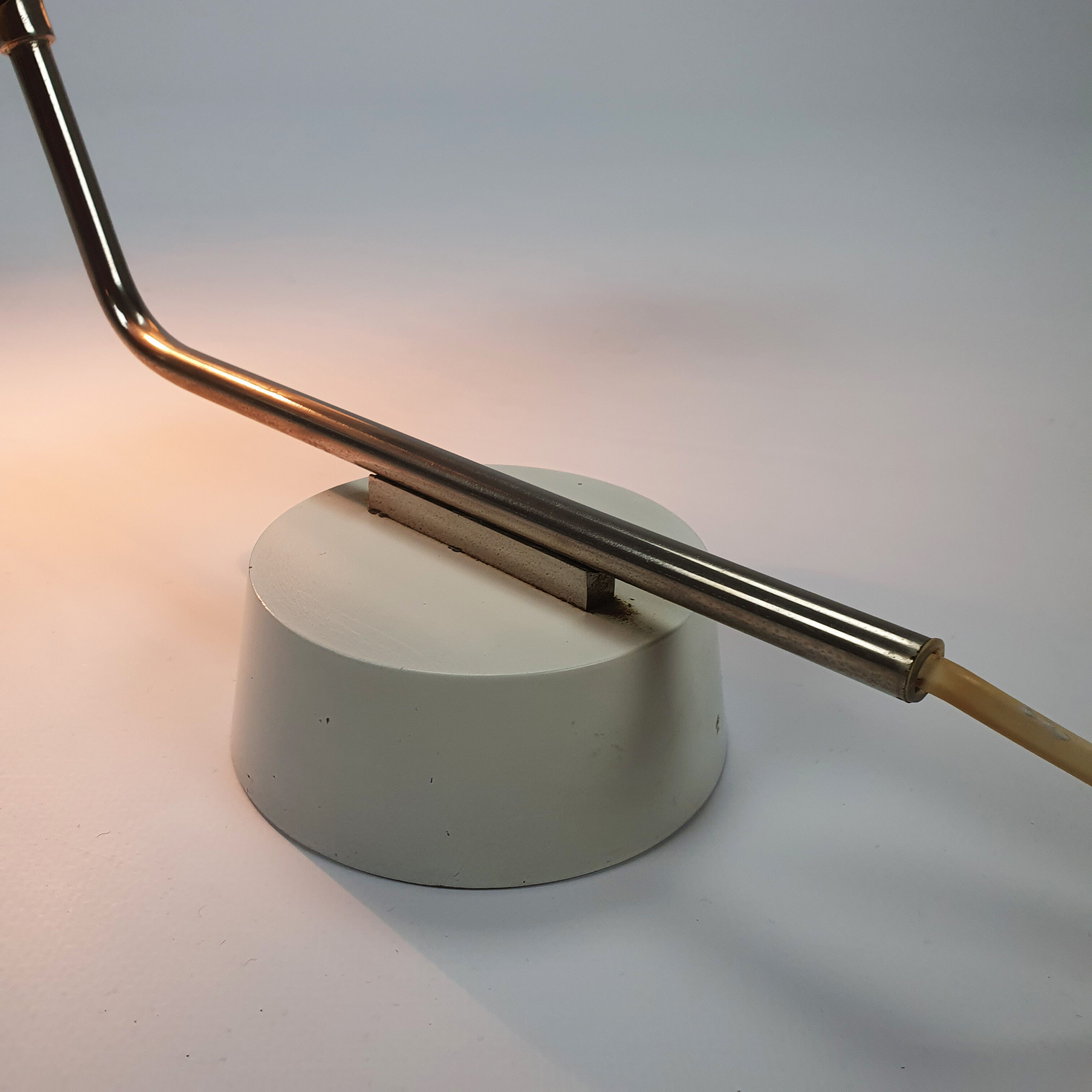 Mid Century Piano Lamp by J.J.M Hoogervorst For Anvia, Netherlands, 1950s