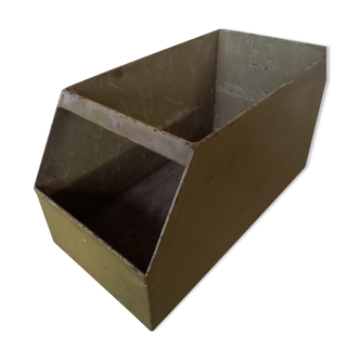 Metal storage bin