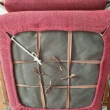 Pair of Atal chrome low chairs 1970