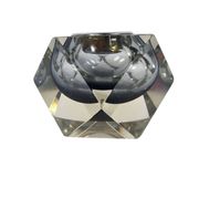 Murano - Sommerso - Faceted glass - tealight holder - Flavio Poli - Italy -
