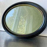 Oval  bakelite black frame  29 cm x 23 cm