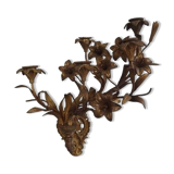 Applied Napoleon III bronze Golden Flower