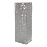 Vintage asymmetrical glass vase