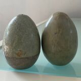 Vintage salt and pepper marble egg
