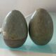 Vintage salt and pepper marble egg