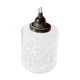 Hanging lamp moulded glass