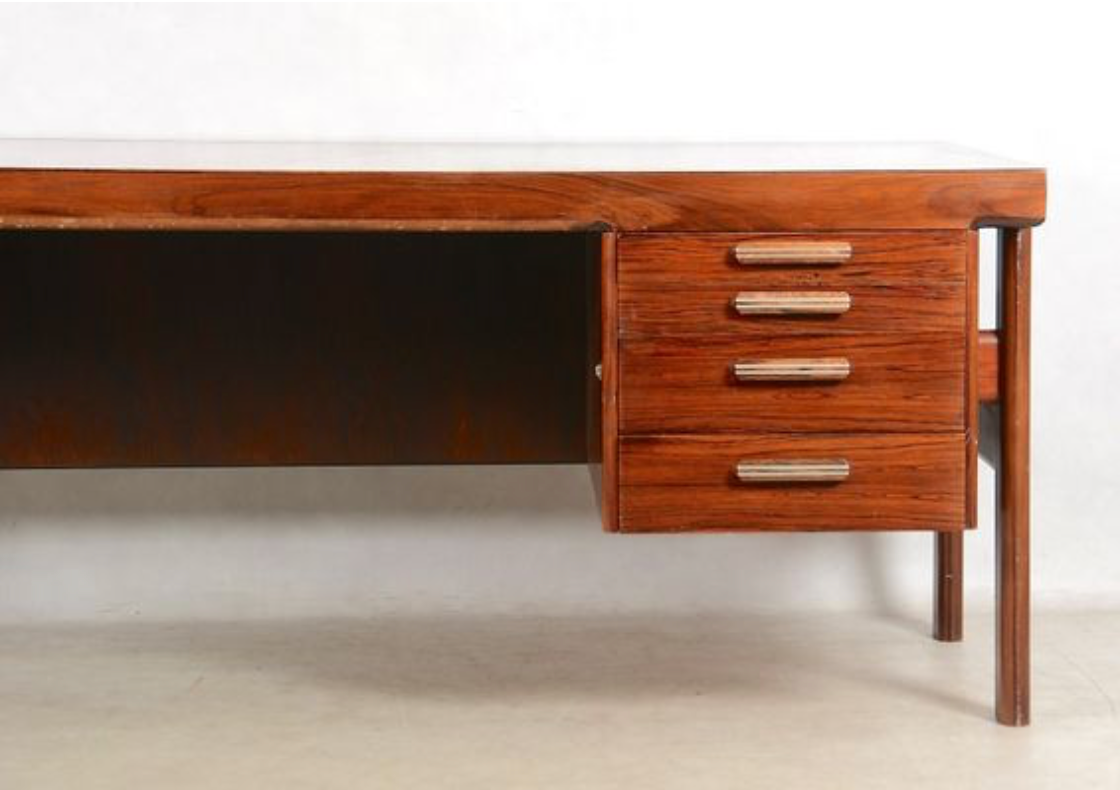 Danish No 234 desk by Arne Vodder for Sibast, 1960s