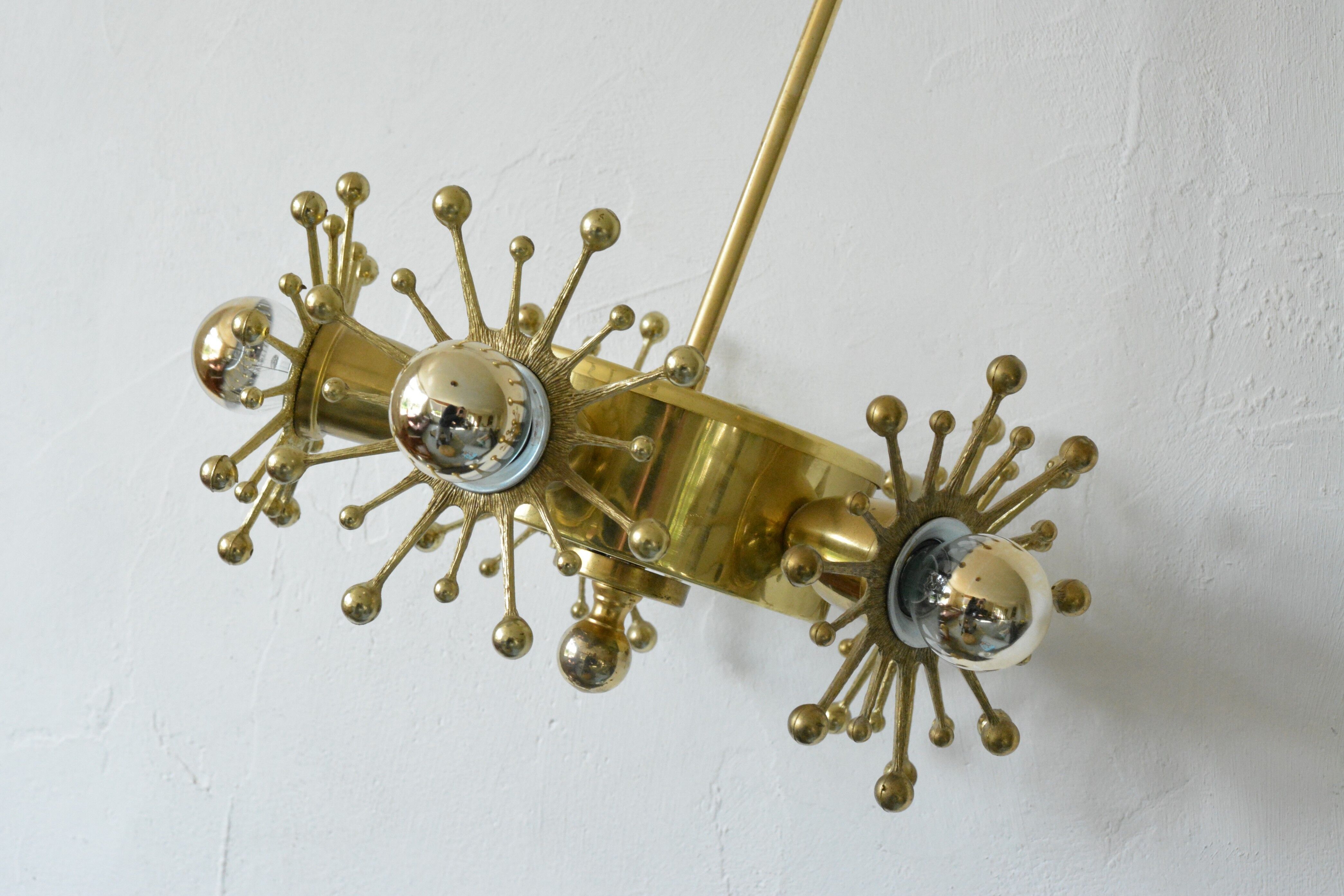 Space Age hanging lamp, 60s Sweden