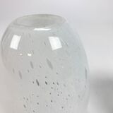 Set of 2 glashutte limburg handmade table lamps, 1970s