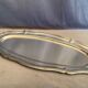 Plat à poisson inox modèle filet Louis XV 59,5 cm