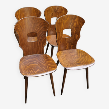 Set of 4 Baumann chairs