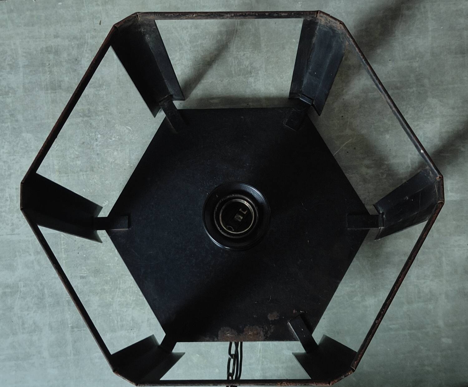 Hexagonal Pendant Lamp by Erik Höglund