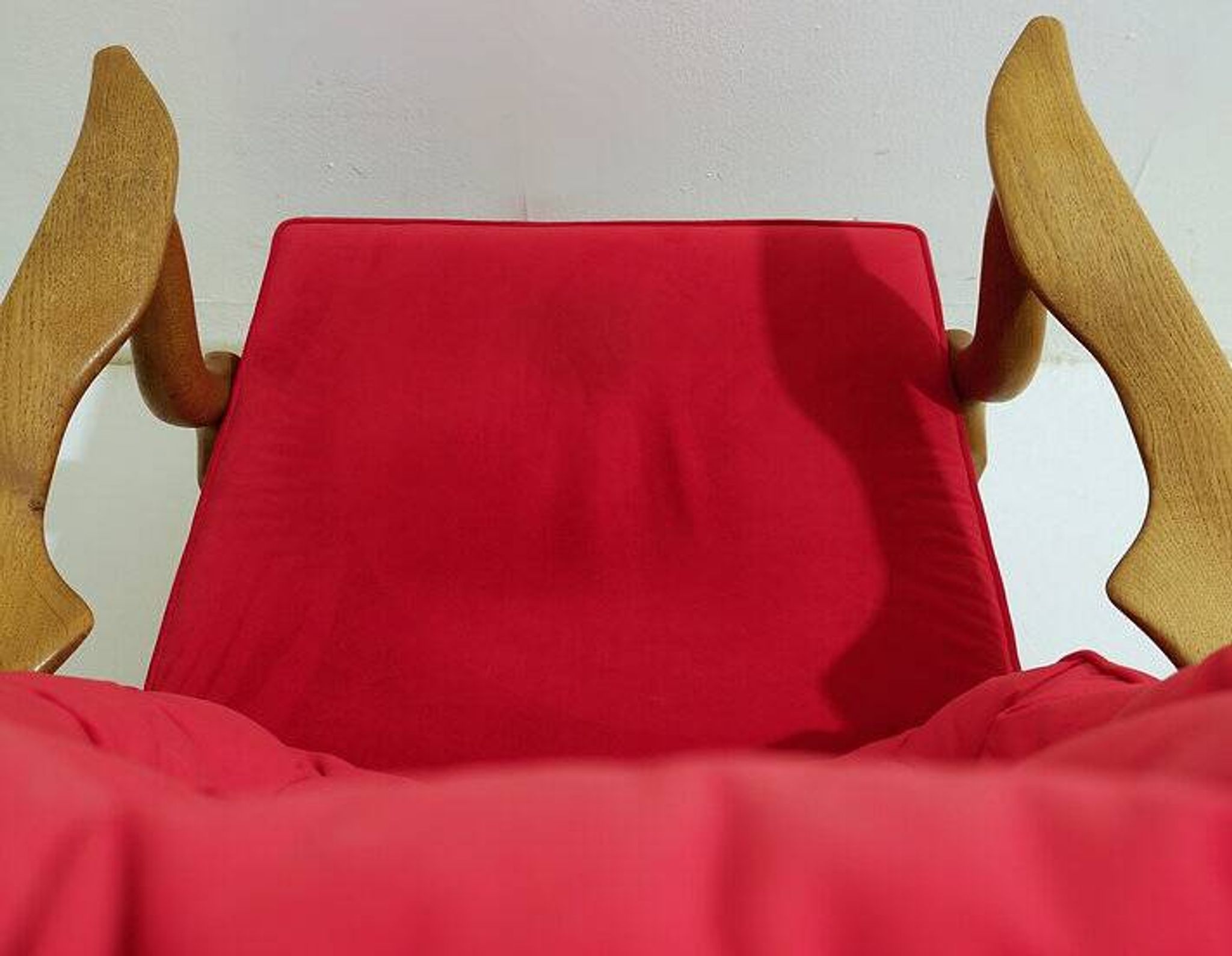 Fauteuil "Grand Repos" de Guillerme & Chambron pour Votre maison - 1960s