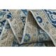 1970s Vintage Persian Handmade Wool Cotton Beige Area Rug 294x398