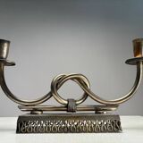 Mid-Century Metal Candleholder by Gio Ponti, Italy, 1950s