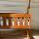 Vintage Scandinavian wooden cradle