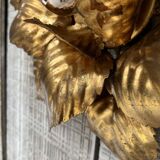 Gold floral applique Masca