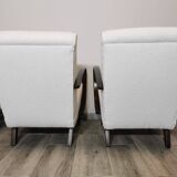 Armchairs by Jindrich Halabala, 1940s, Set of 3