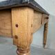 Table de travail en bois ancien