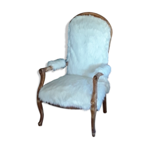 Fauteuil Voltaire relooké
