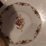 3 old Onnaing earthenware plates