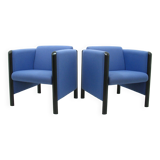 Minimalist Cubis Armchairs from Wilkhahn, 1990s