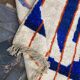 Handmade pure wool rug, size 150 x 250 cm.