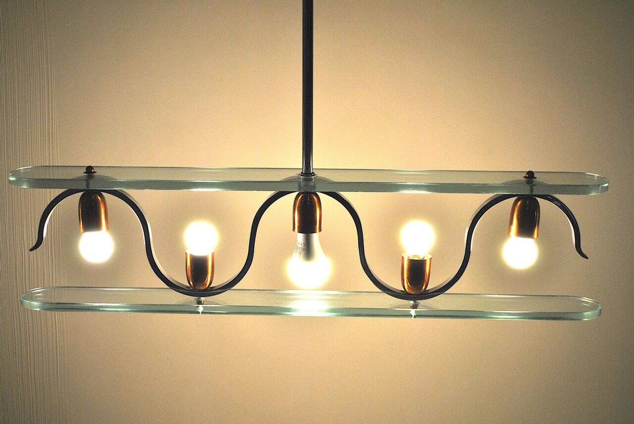 Suspension lamp, Italy, 1950s