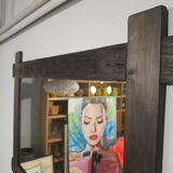 Miroir noir 120x88cm