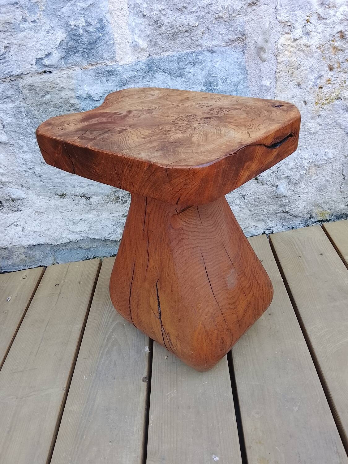 Brutalist stool